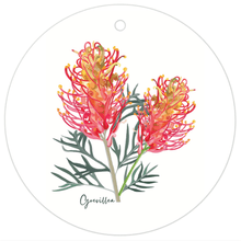 Load image into Gallery viewer, Grevillea Flower Gift Tag - Australiana Gifts Co
