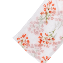Load image into Gallery viewer, Kangaroo Paws Scarf | White - Australiana Gifts Co
