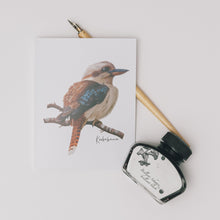 Load image into Gallery viewer, Kookaburra Card - Australiana Gifts Co
