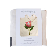 Load image into Gallery viewer, Protea Cotton Tote Bag - Australiana Gifts Co
